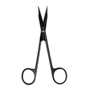 Goldman Fox, Curved, 13 cm, Black, Super-cut, TC