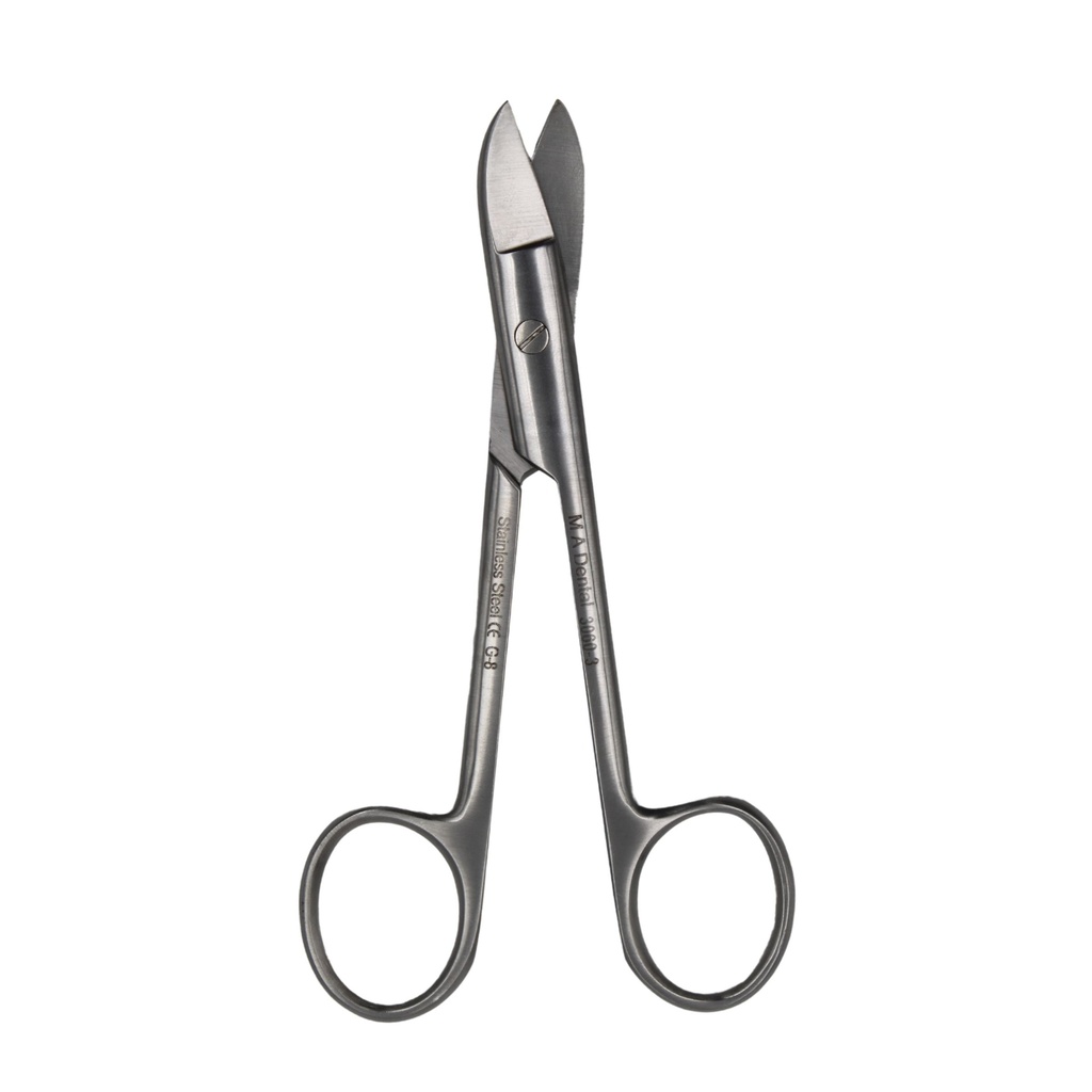 Crown Scissor, BeeBee, Saw Edge, Curved, 13cm