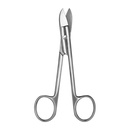 Crown Scissor, BeeBee, Saw Edge, Curved | ErgoDenta