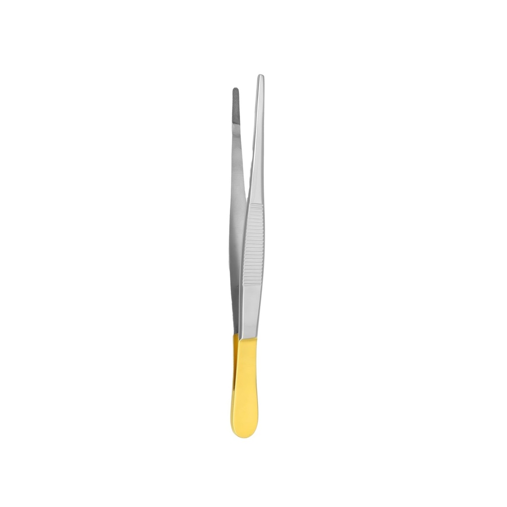 Anatomical Dressing Forceps, Standard Pattern, 13cm, TC | ErgoDenta