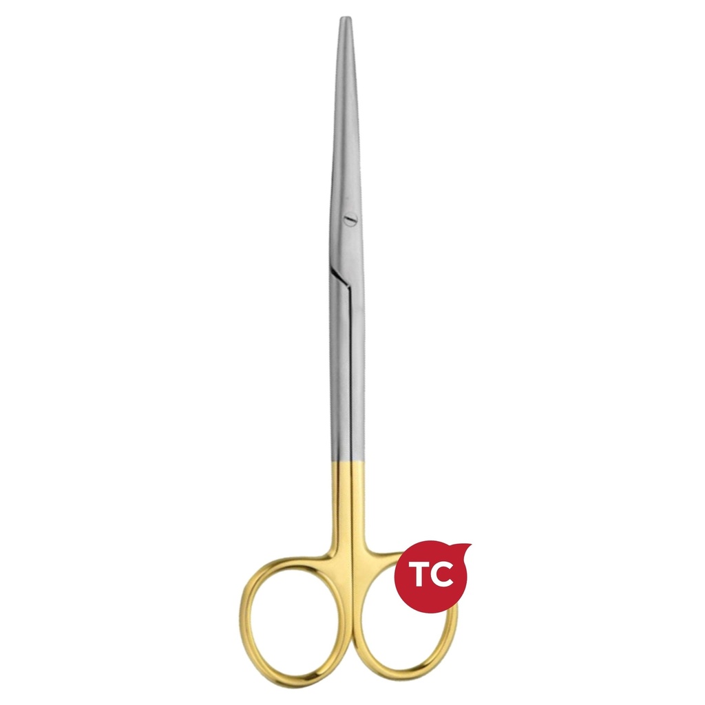 Metzenbaum Stump Scissor, Curved, 14.5cm, TC