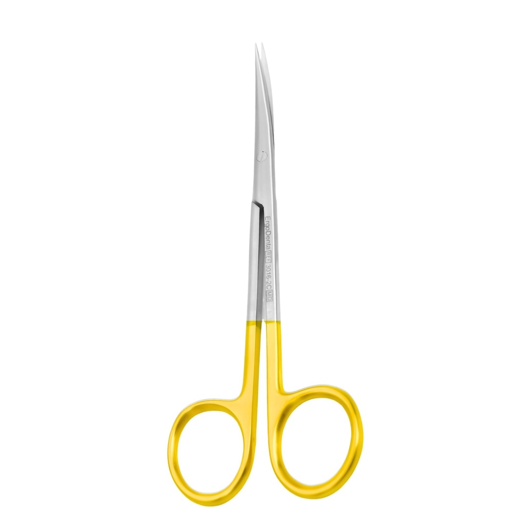Metzenbaum Sharp Scissor, Curved, 14.5cm, TC | ErgoDenta