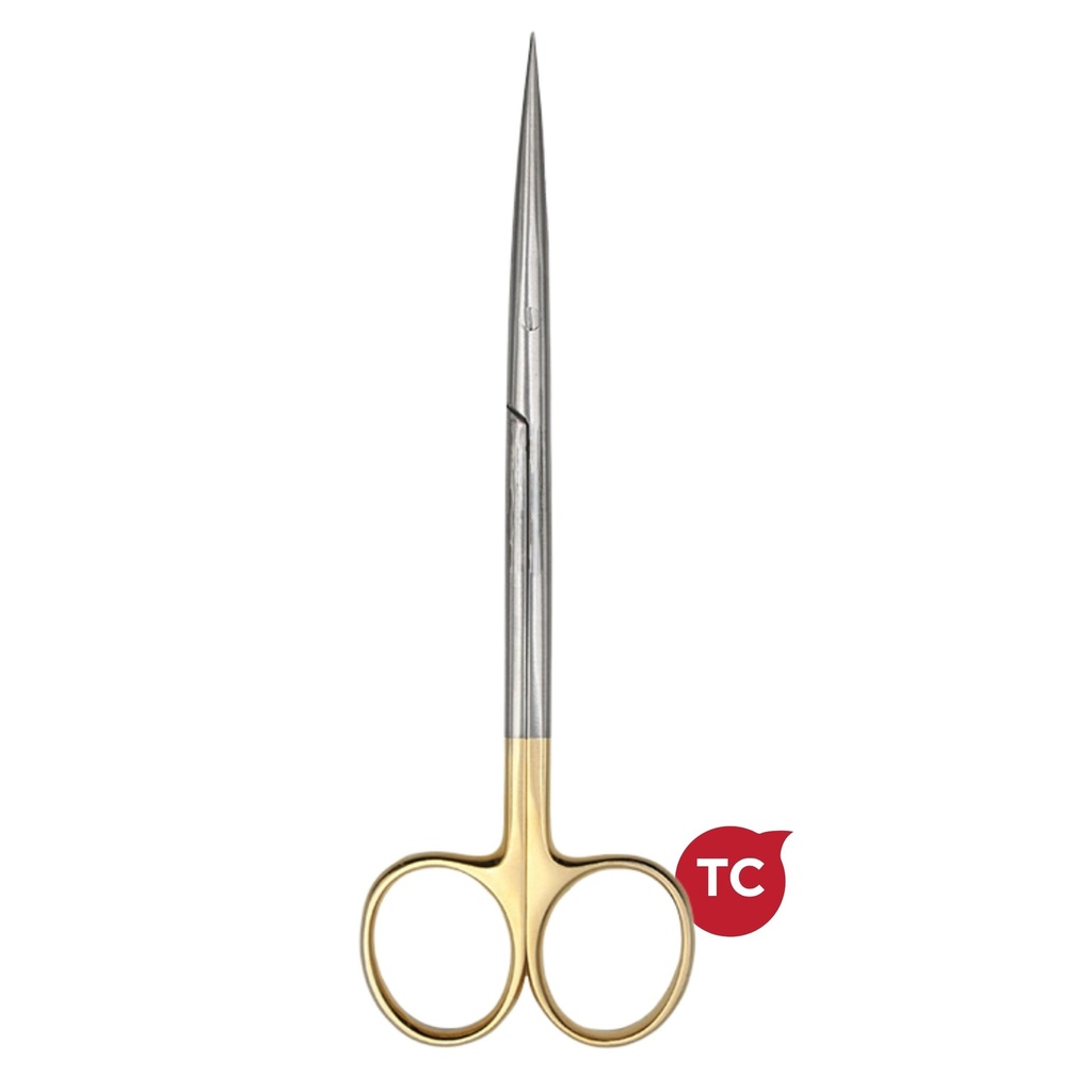 Metzenbaum Sharp Scissor, Curved, 14.5cm, TC