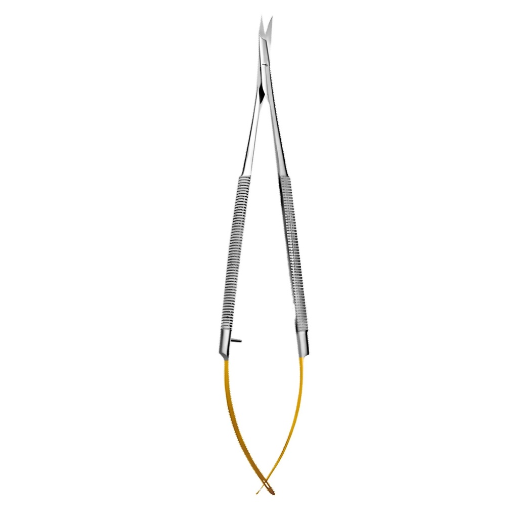 Microsurgical Scissor, Curved, 14.5cm,TC