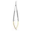 Microsurgical Scissor, Curved, 14.5cm,TC
