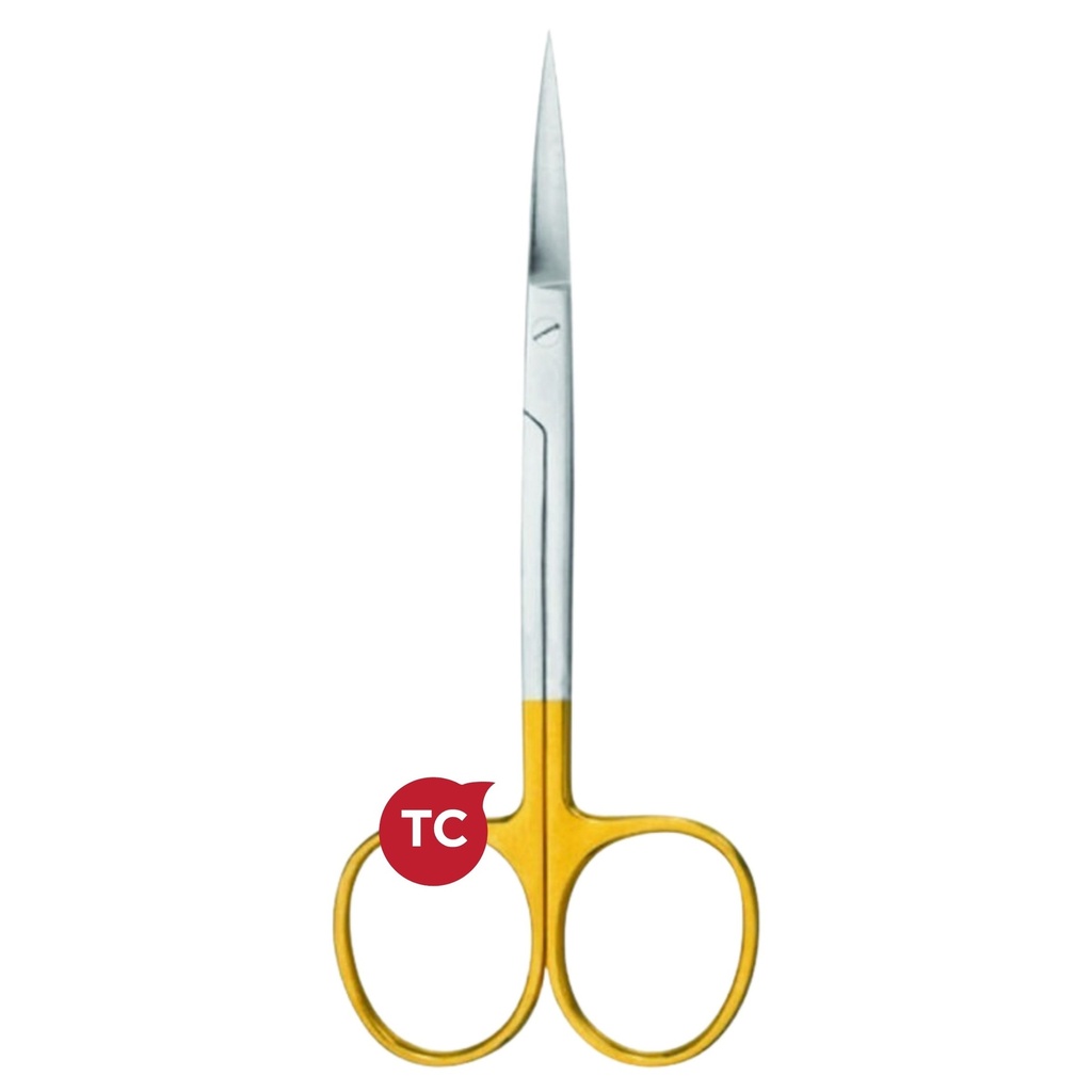 Iris Scissor, Straight, 15cm, TC
