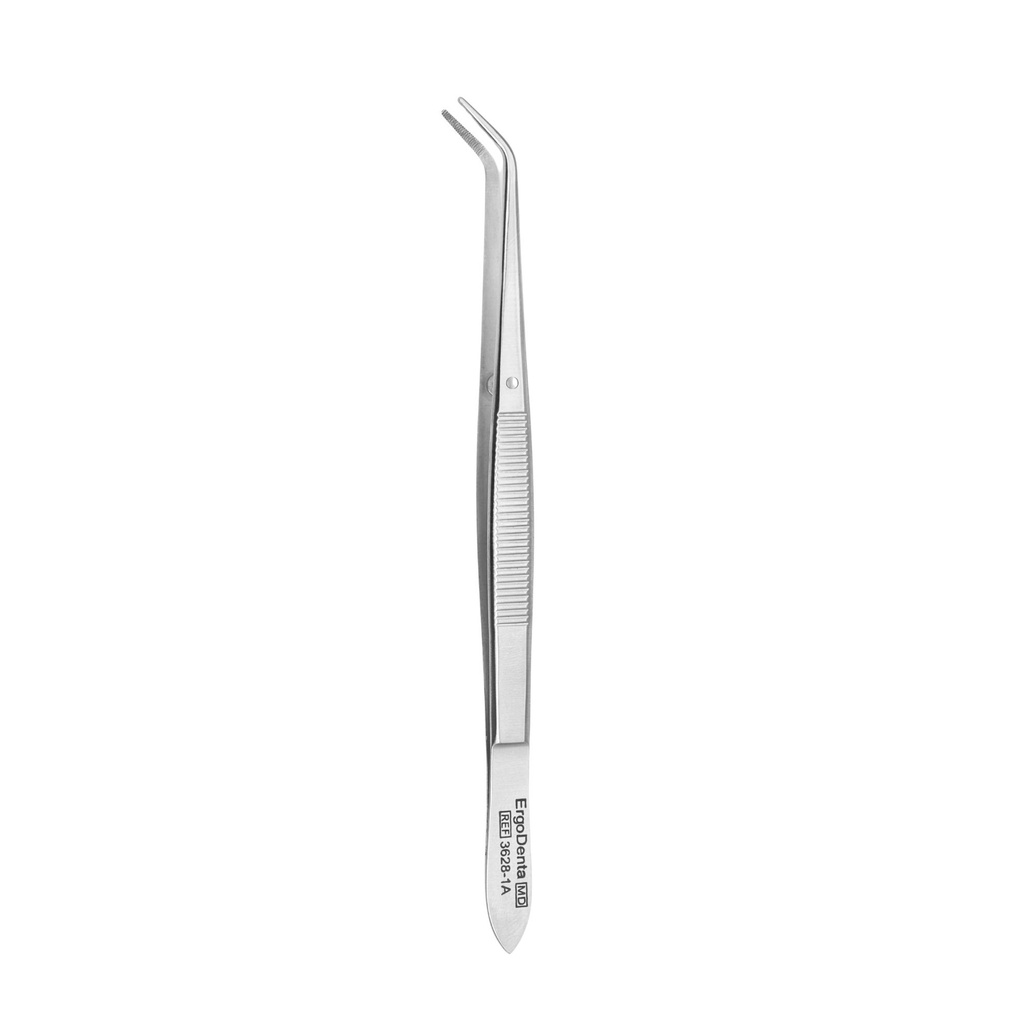College Tweezer, Short Serrated 13mm | ErgoDenta