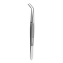 Flagg Tweezer, Half Serrated, Fig 3., 16cm