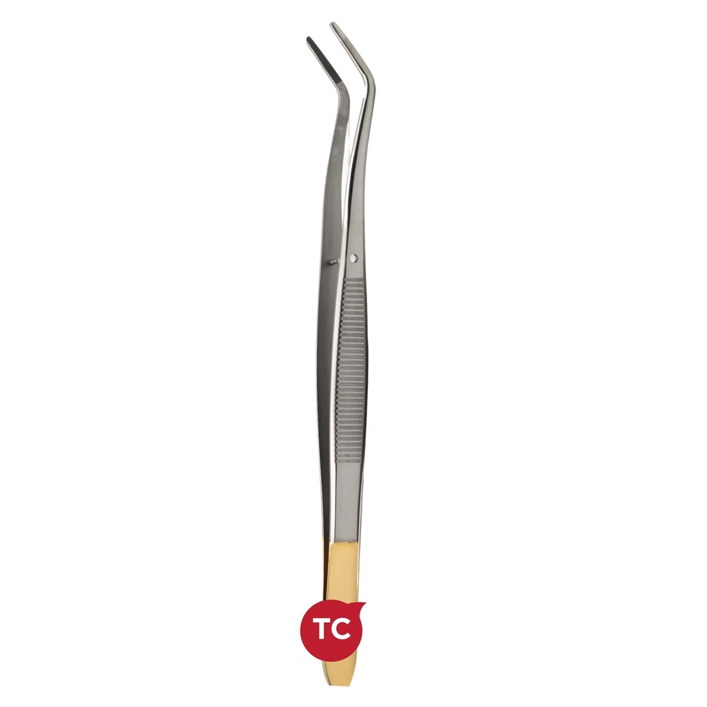 Meriam Tweezer, Serrated, Fig 1., 16cm, TC