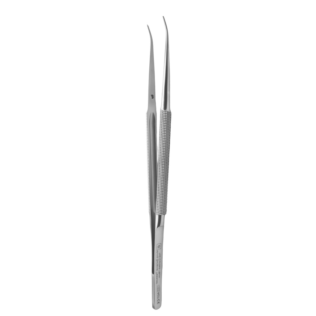 Micro Surgical Tweezer, Curved, 1-2 | ErgoDenta