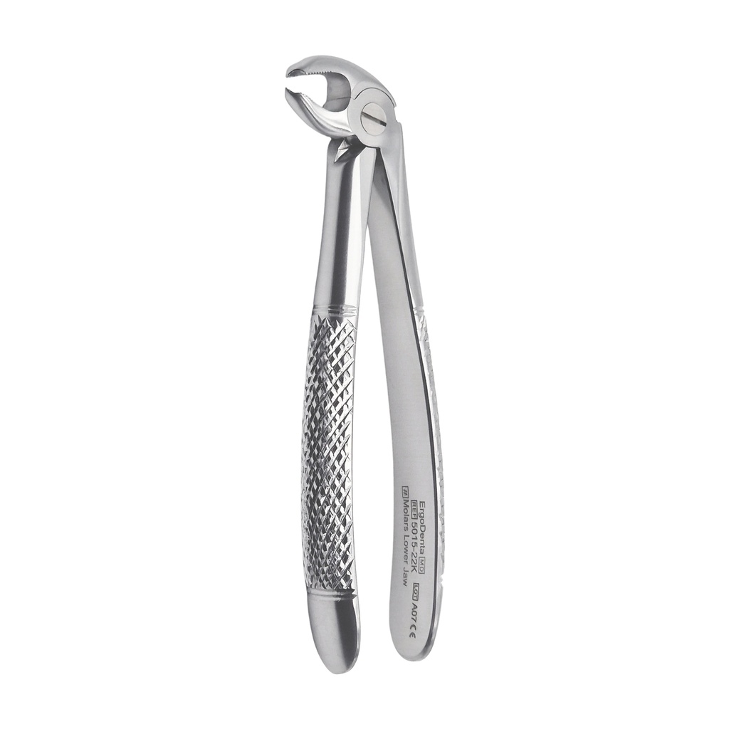 Fig. 22K Molars, Lower Jaw | Junior Extraction Forceps | ErgoDenta