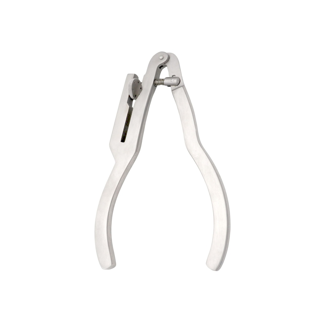 Ivory Rubber Dam Punch Forceps, 16cm
