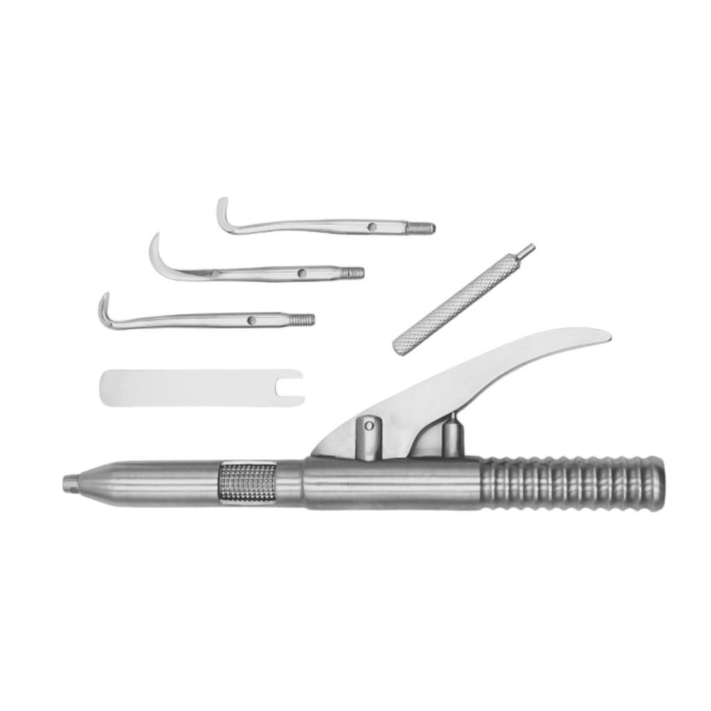 Automatic Crown Remover with three tips, 15cm | ErgoDenta