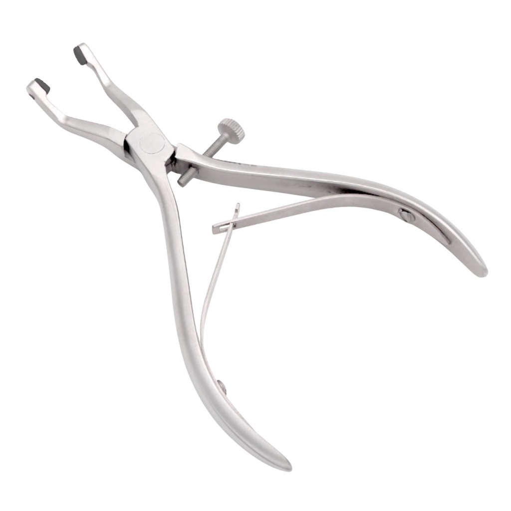 Crown Tractor Plier, with spare 20 silicone pads, 14.5cm | ErgoDenta