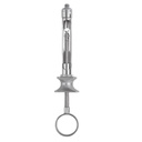 Cylinder Cartridge Syringe, 2.2 ml, Chrome-plated, with Metric Thread, with aspiration