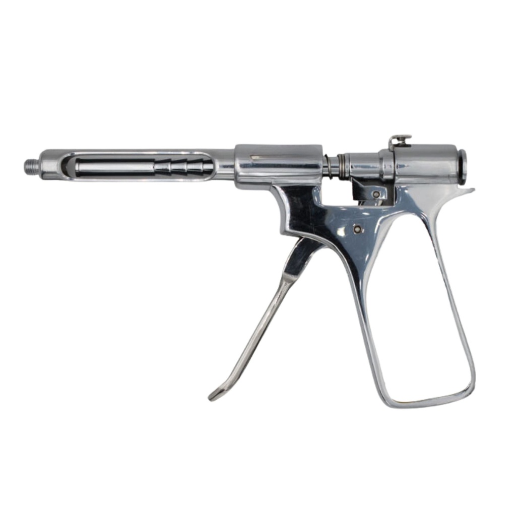 Pistol Model Syringe, 1.8 ml, 0.2 ml/ click,
with Metric Thread