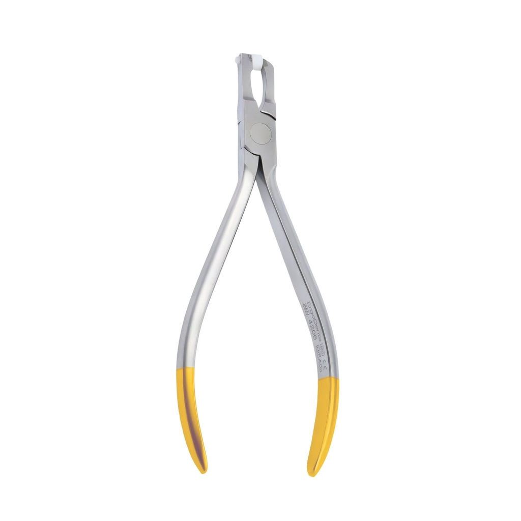 Posterior Band Removing Plier, Long, With Teflon/Plastic Tip, 15cm, TC | ErgoDenta