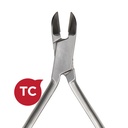 Pin & Ligature Wirecutter, max Ø 0.7mm, 13cm, TC