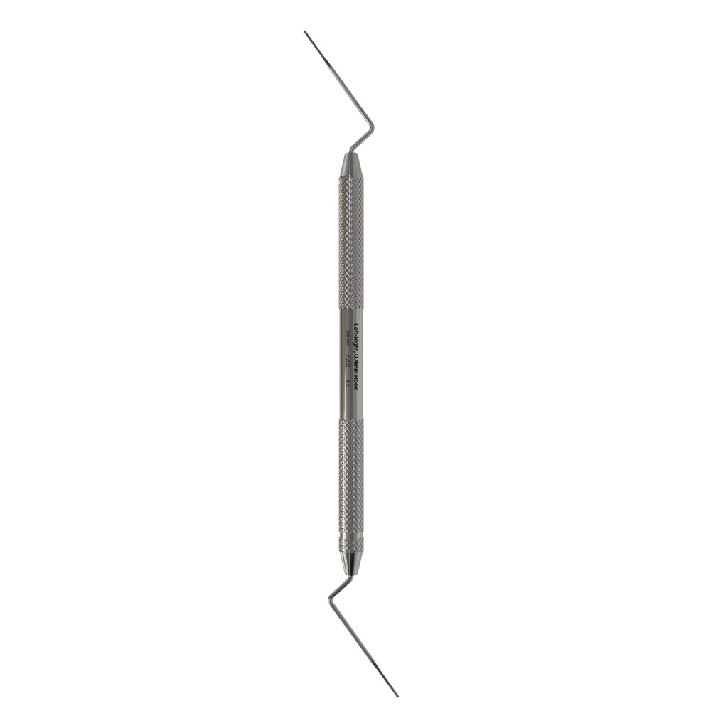Gutta Percha Remover, Left-Right, 0.4mm Hook