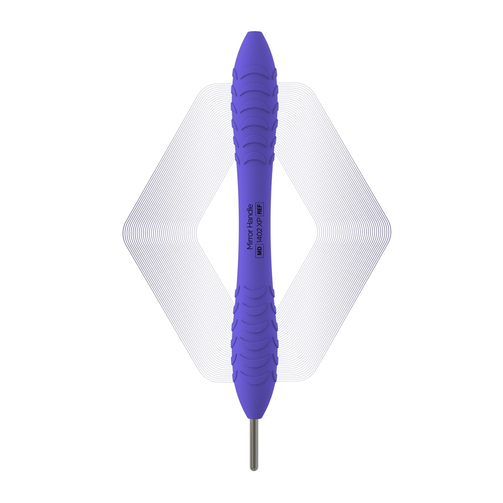 ErgoX Plus Mirror handle, Magenta Blue