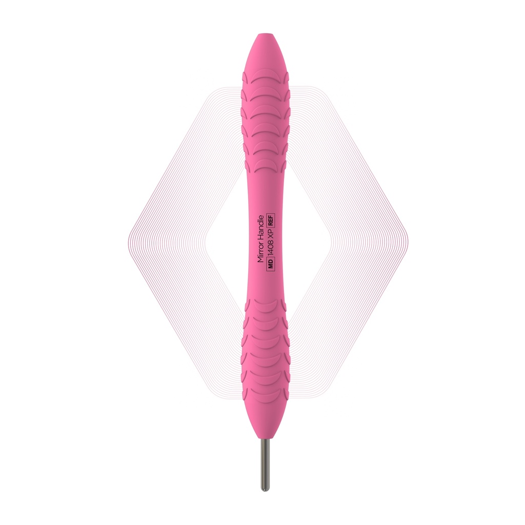 ErgoX Plus Mirror handle, Petal Pink