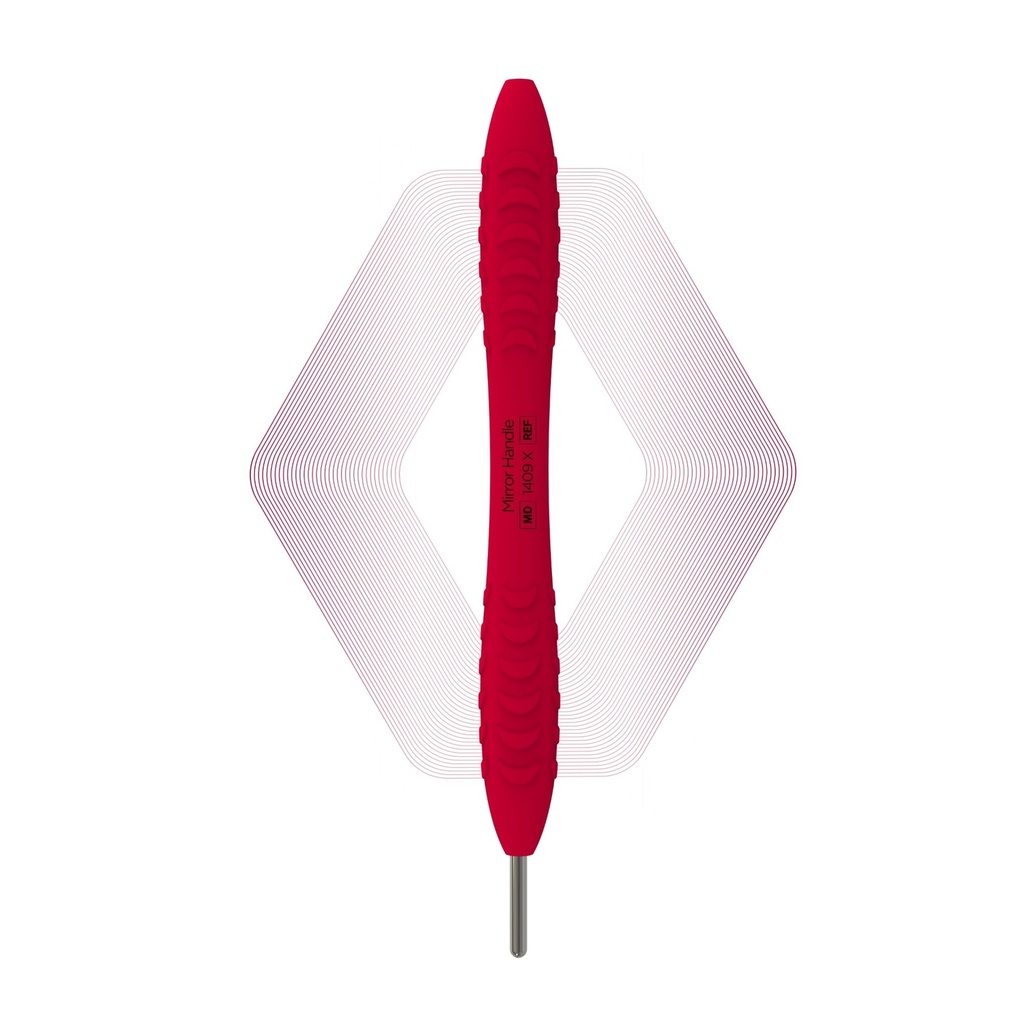 Mirror handle, Ruby Pink | ErgoX®