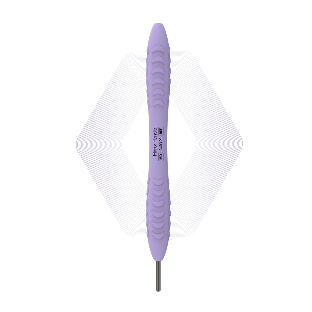 ErgoX Mirror handle, Lilac Blue