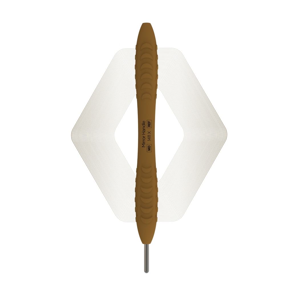 ErgoX Mirror handle, Earth Brown