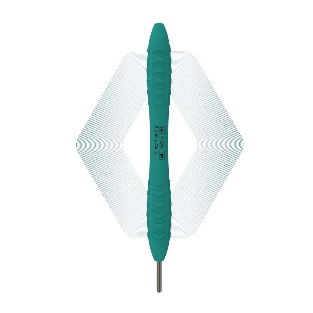 ErgoX Mirror handle, Teal Deep