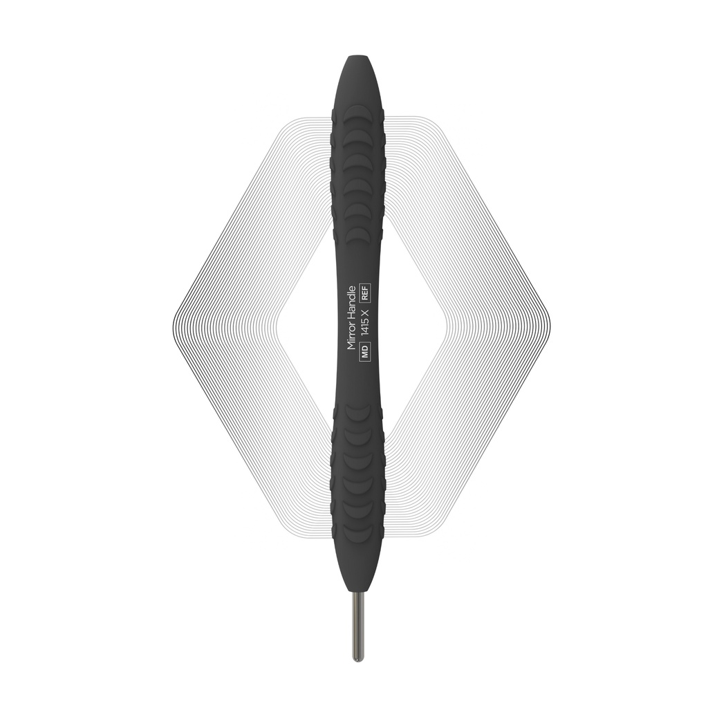 ErgoX Mirror handle, Pure Black