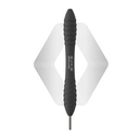 ErgoX Plus Mirror handle, Pure Black