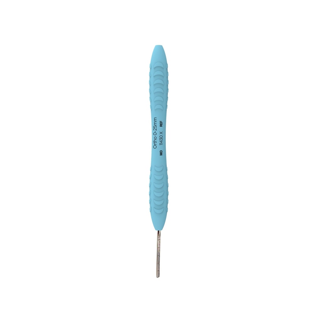 Ortho 0-25mm, Mirror Handle, ErgoX®, Sky Cyan | ErgoX®