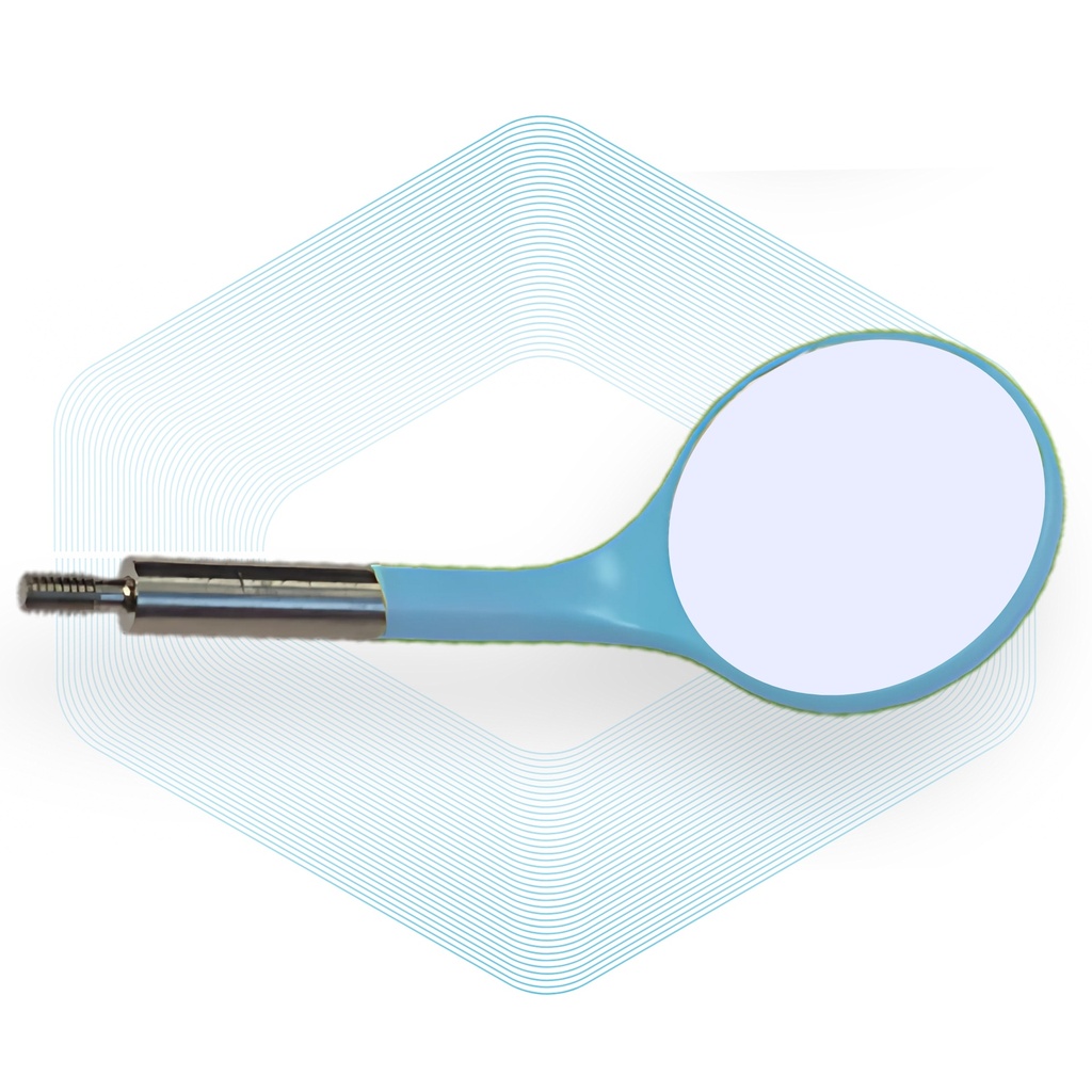 HD Mouth Mirror, No. 4, Blue | ErgoDenta