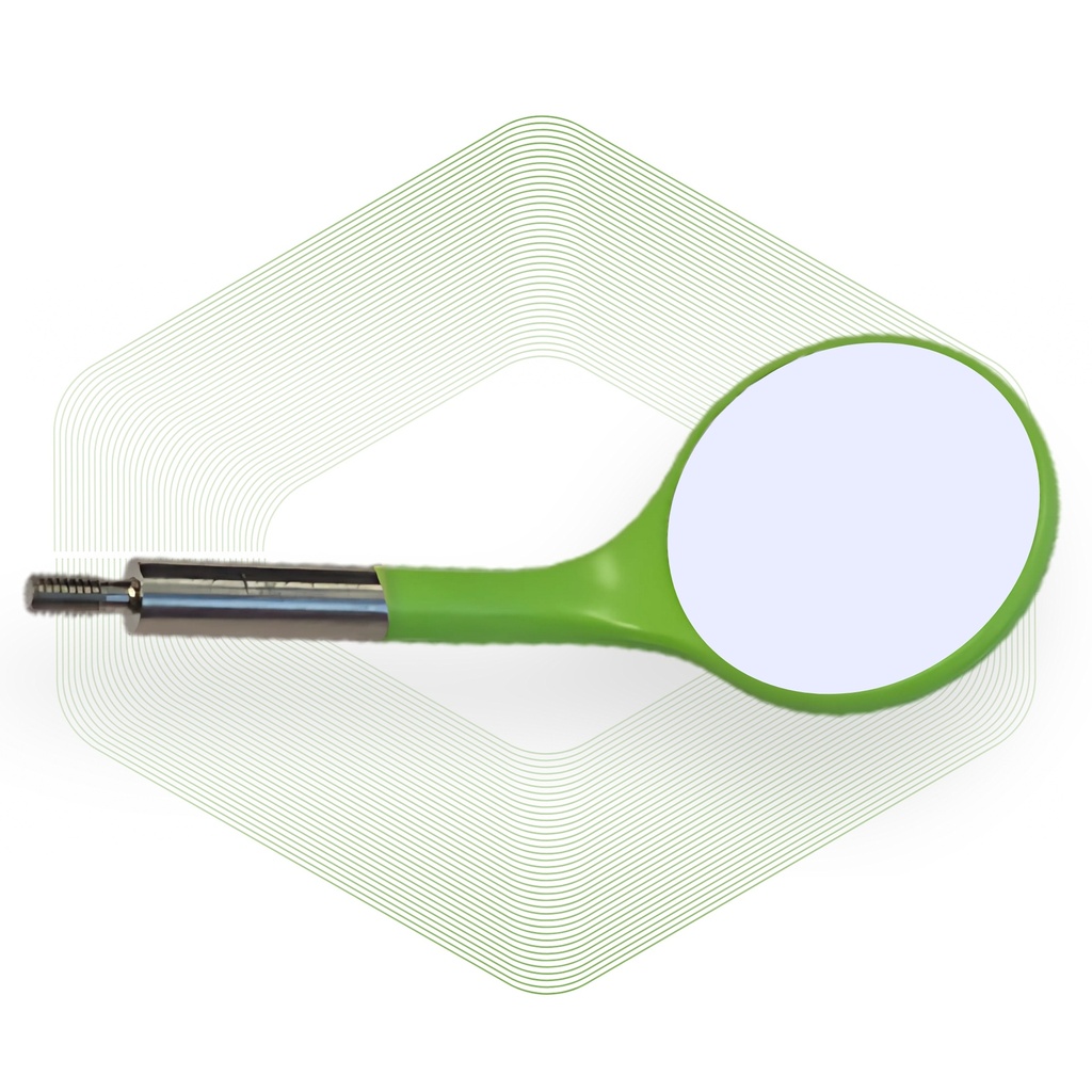 HD Mouth Mirror, No. 4, 22mm, Green