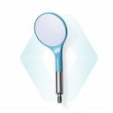 HD Mouth Mirror, No. 5, Blue | ErgoDenta