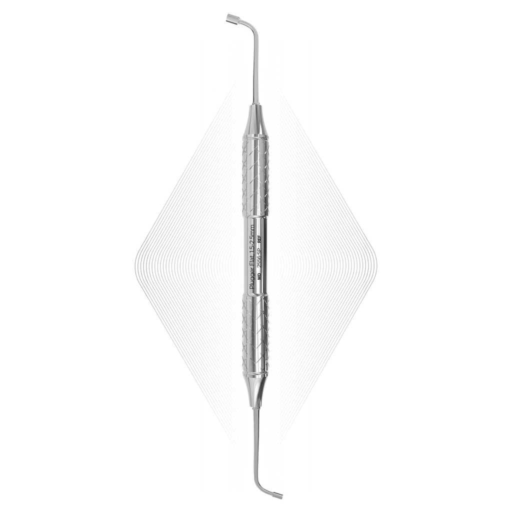 Plugger Flat, 1.5-2.5mm | ErgoDenta