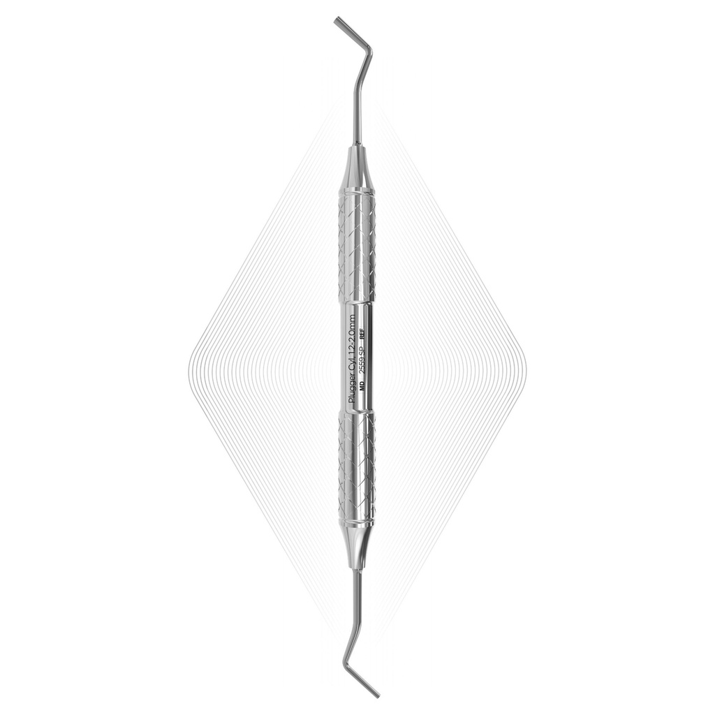 Plugger, Cylindrical, 1.2-2.0mm | ErgoDenta