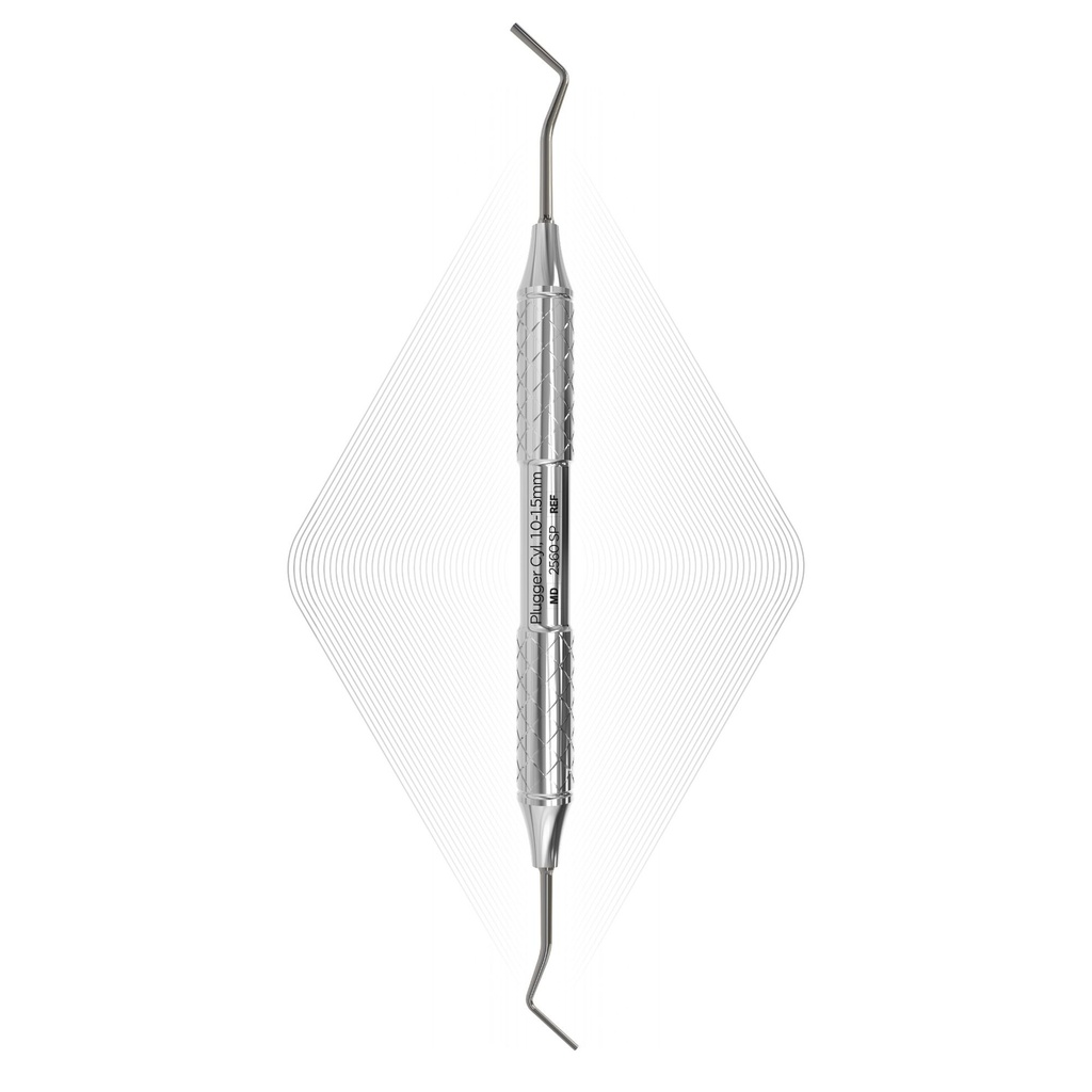 Plugger, Cylindrical, 1.0-1.5mm | ErgoDenta