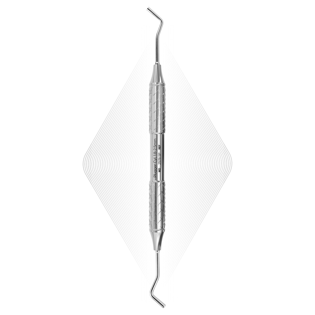 Plugger, Cylindrical, 1.8-2.5mm | ErgoDenta