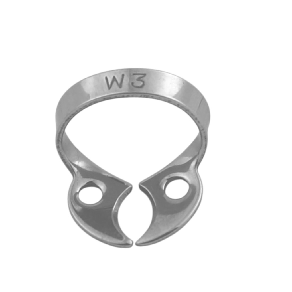 W3 - Lower molar rubber dam clamps