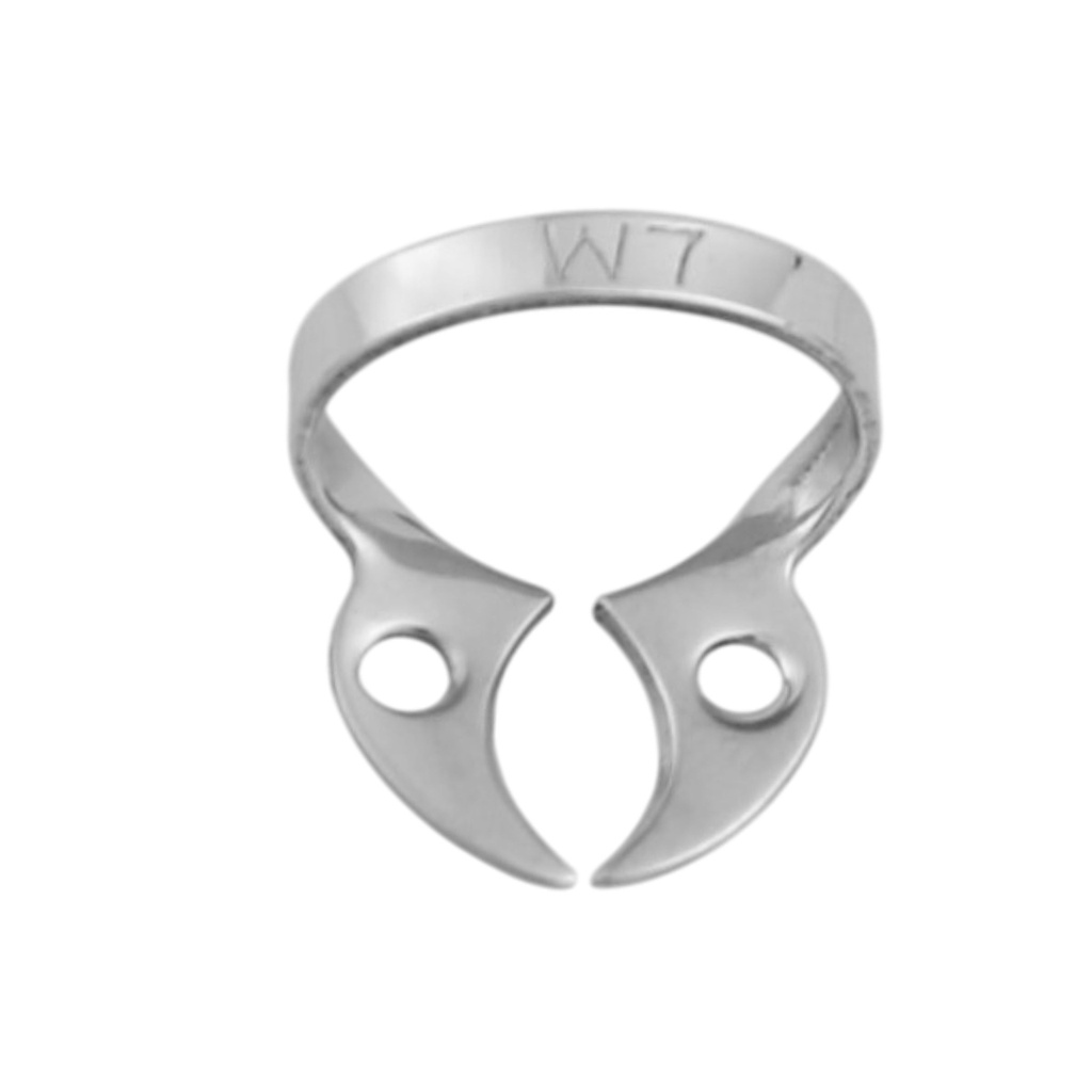 W7 - Lower molar rubber dam clamps