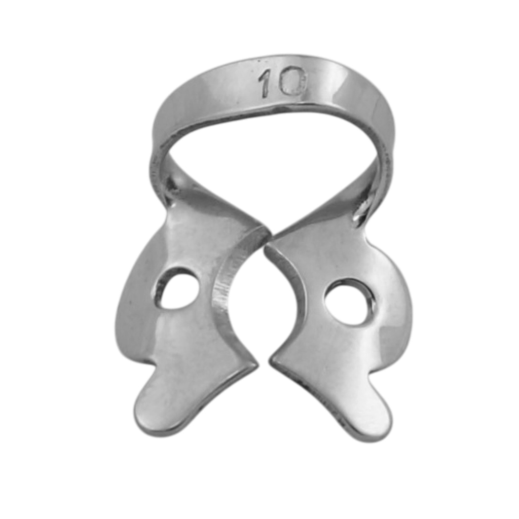 10 - Molar rubber dam clamps