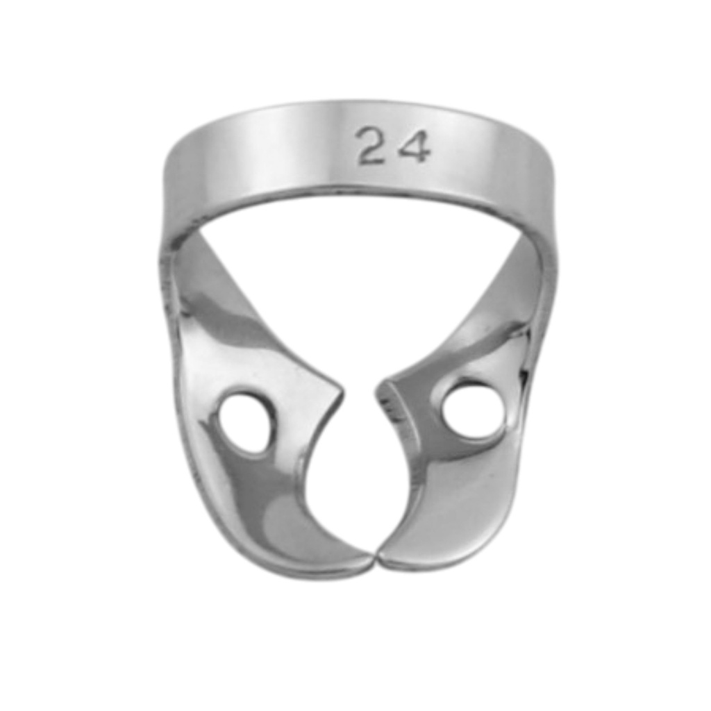 24 - Molar rubber dam clamps (GENERAL)