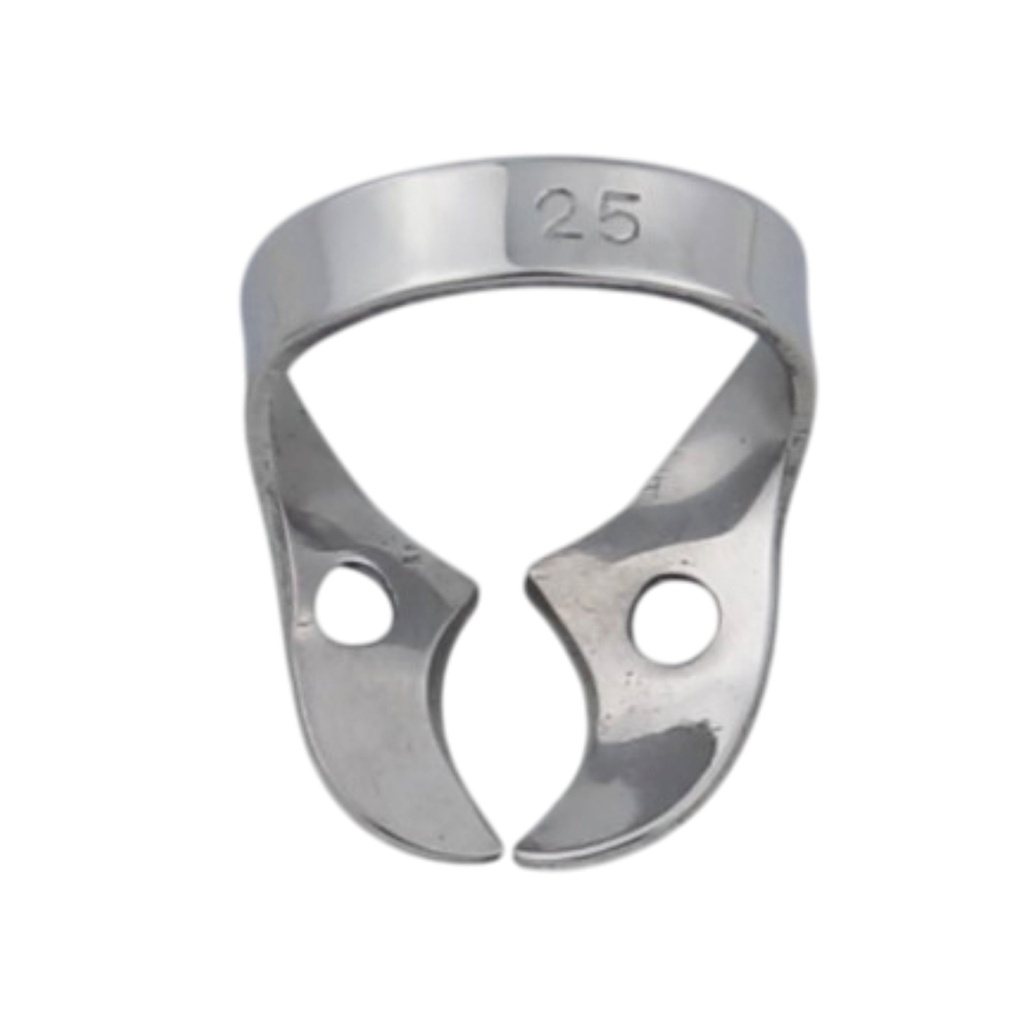 25 - Molar rubber dam clamps