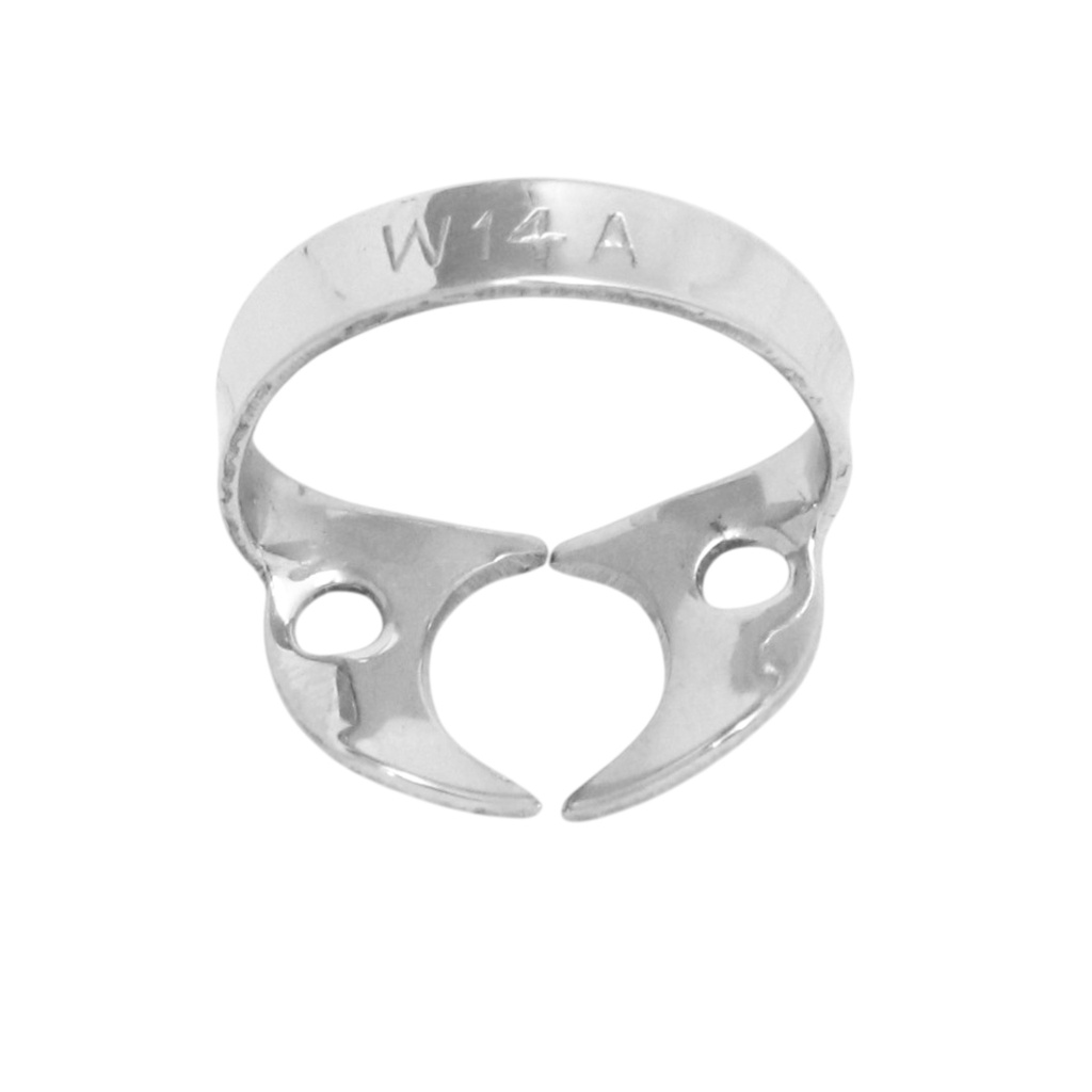 W14A - Molar rubber dam clamps