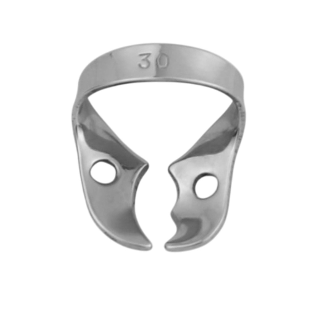 30 - Upper molar rubber dam clamps