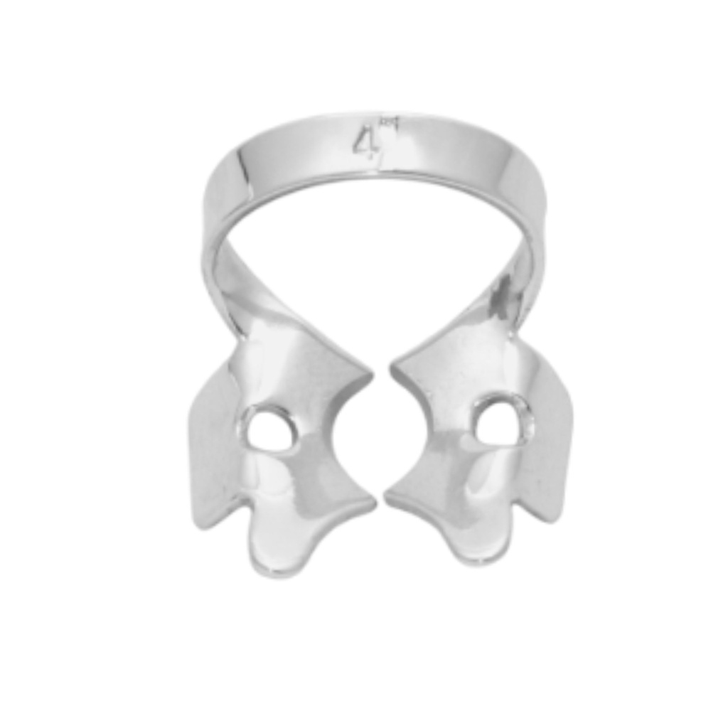 4 - Upper molar rubber dam clamps