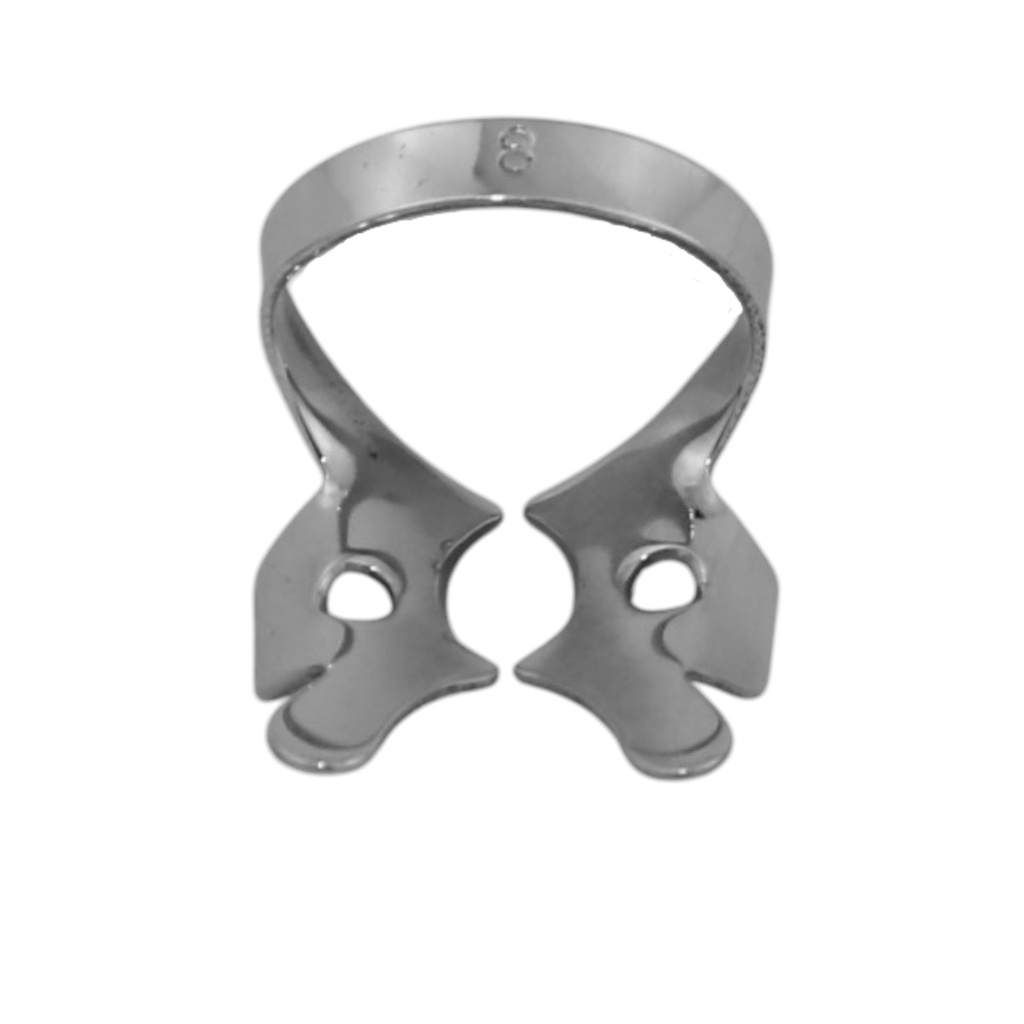 8 - Upper molar rubber dam clamps