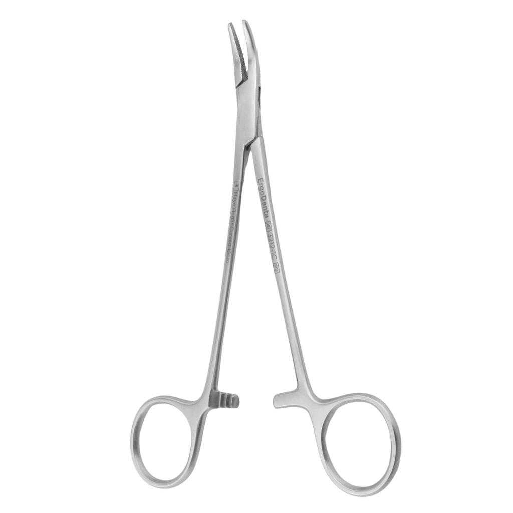 Mayo-Hegar Needle Holder, Curved | ErgoDenta