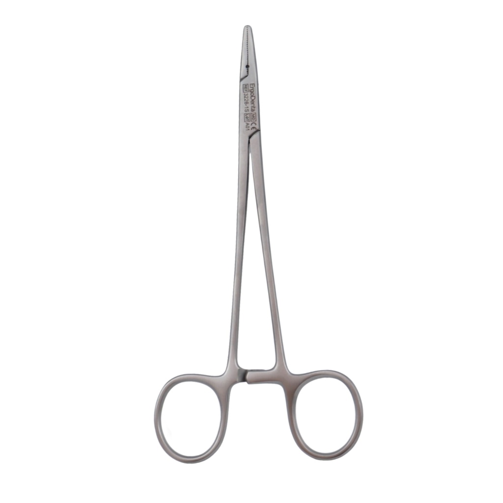 Crile-Wood Needle Holder, Straight, 15cm